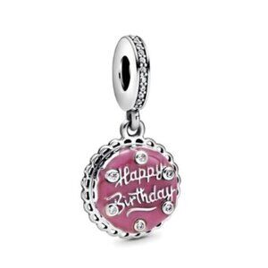 NWT Pandora Happy Birthday Charm Make a wish